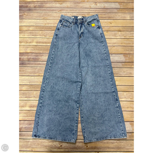 Jeans Wide Leg By Universal Thread In Blue Denim, Size: 4