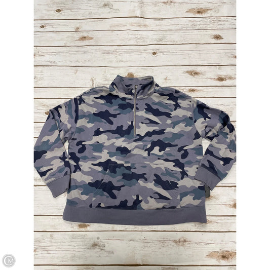 Sweatshirt Collar By Old Navy In Camouflage Print, Size: L
