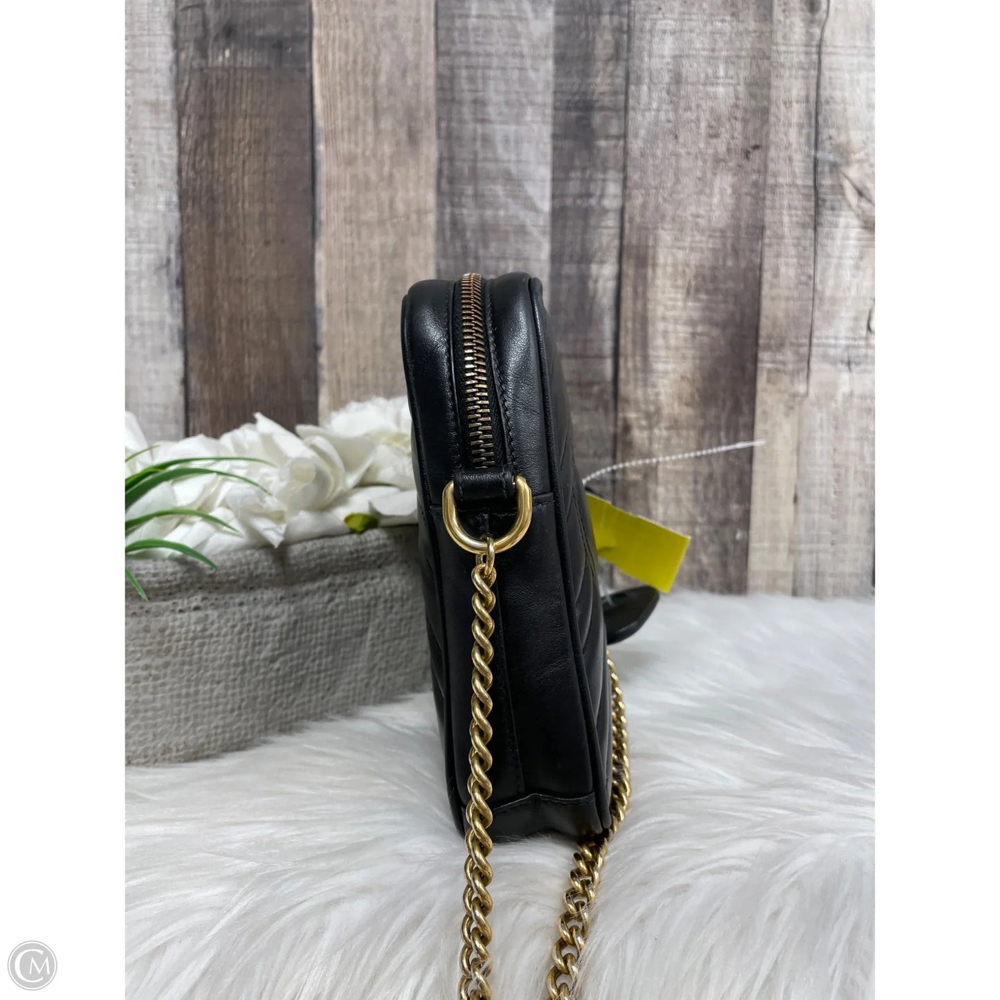 Crossbody Luxury Designer By Gucci, Size: Small