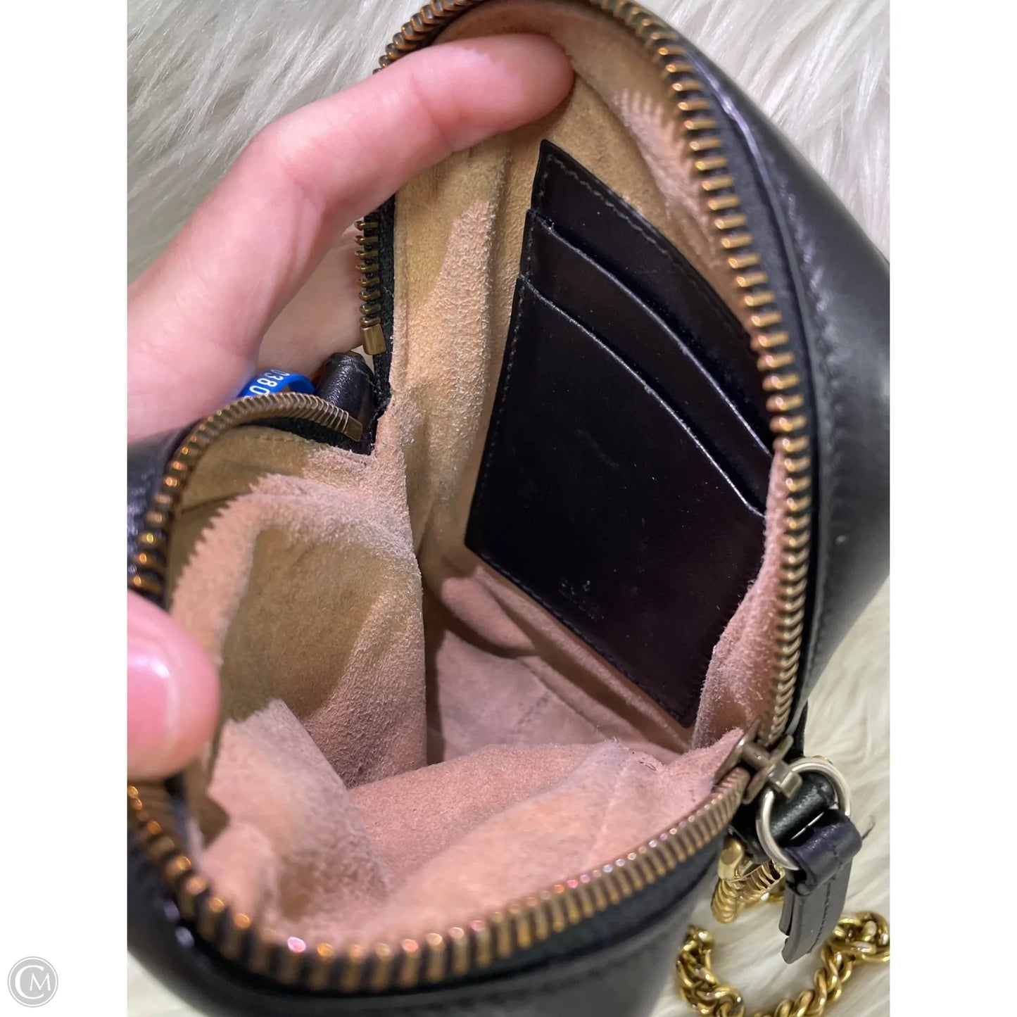 Crossbody Luxury Designer By Gucci, Size: Small