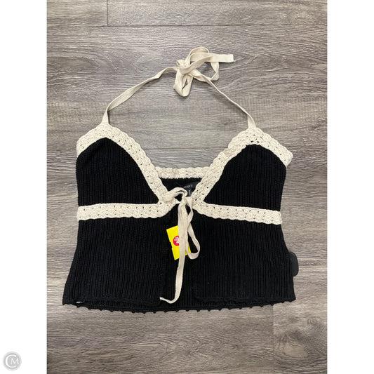 Top Sleeveless By Forever 21 In Black, Size: M