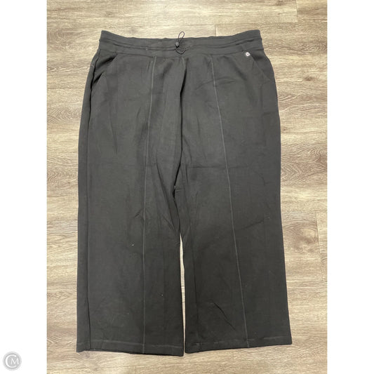 Pants Wide Leg By Livi Active In Black, Size: 4x