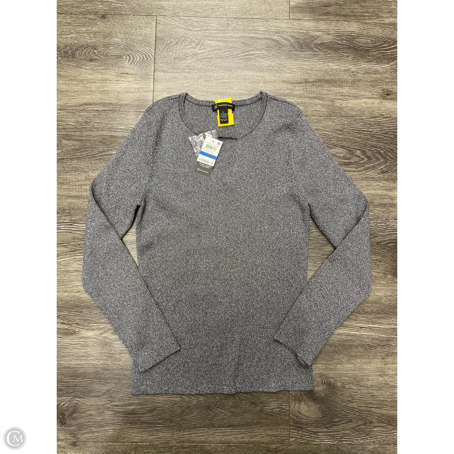 Sweater By Inc In Grey, Size: Xl