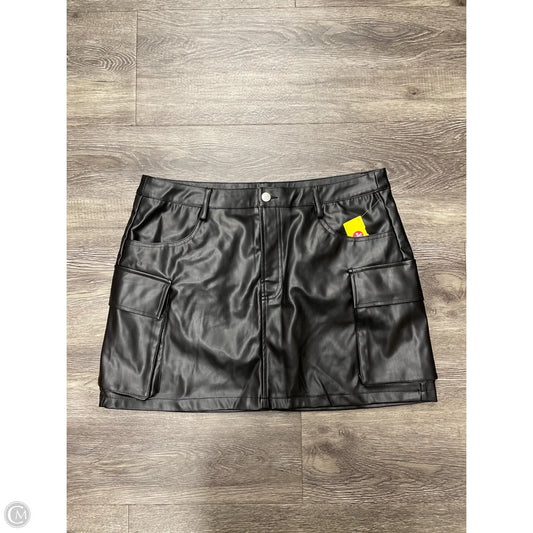 Skirt Mini & Short By Fashion Nova In Black, Size: 1x