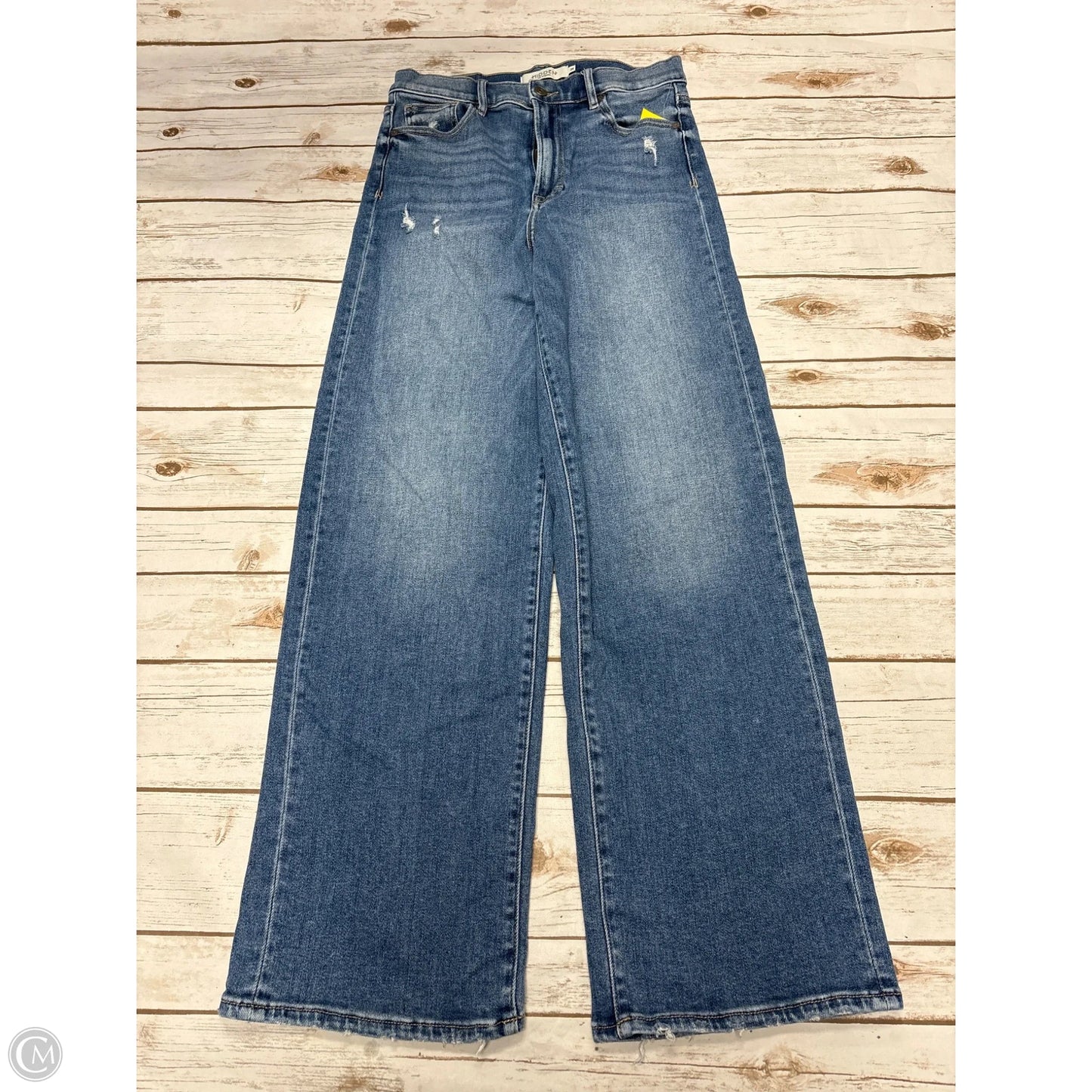 Jeans Flared By Hidden In Blue Denim, Size: 6