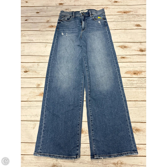 Jeans Flared By Hidden In Blue Denim, Size: 6