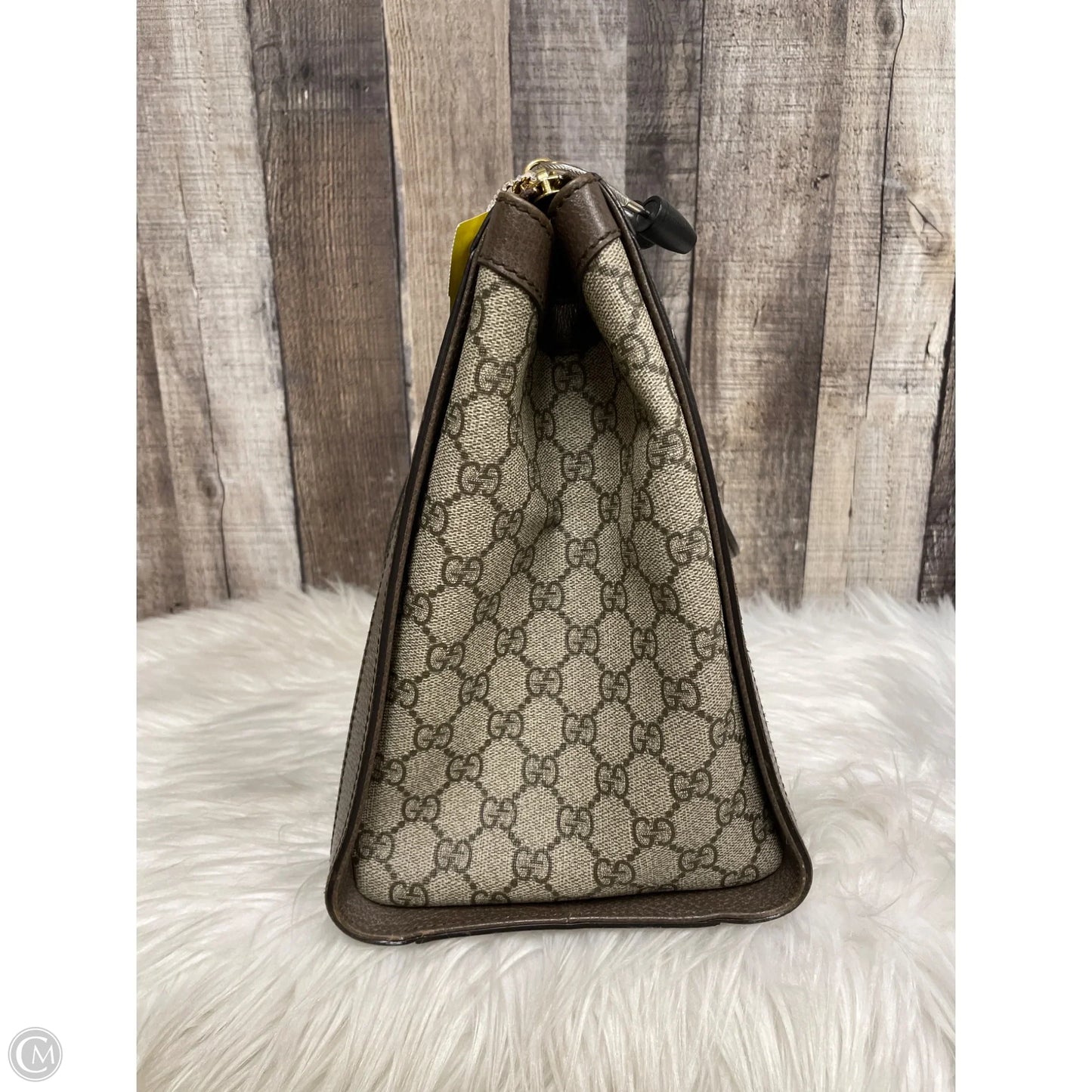 Tote Luxury Designer By Gucci, Size: Medium