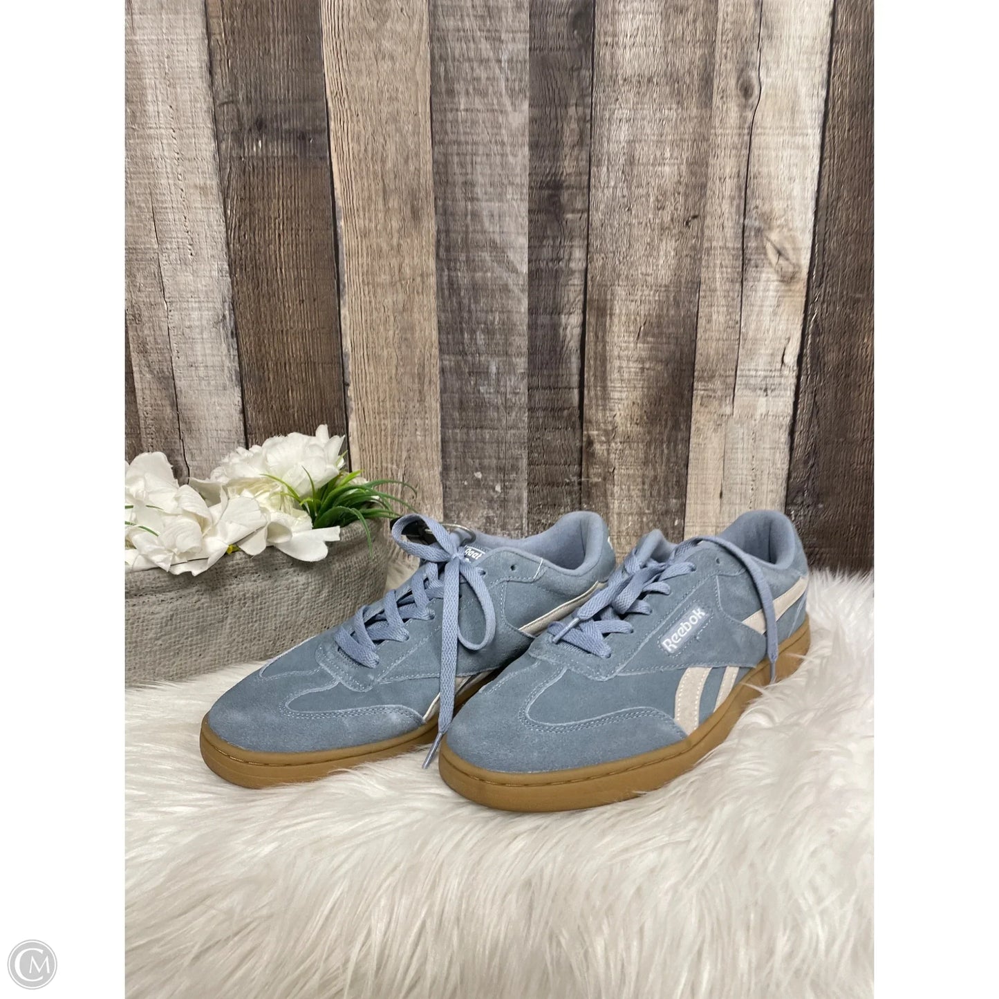 Shoes Athletic By Reebok In Blue, Size: 9.5