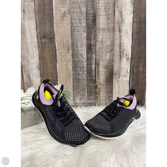 Shoes Athletic By Under Armour In Black & Purple, Size: 7.5