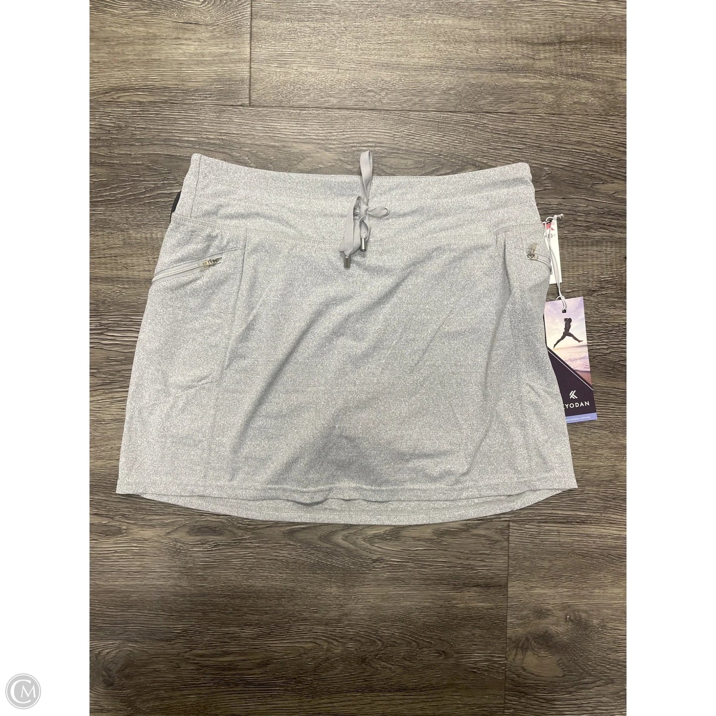 Athletic Skort By Kyodan In Grey, Size: S