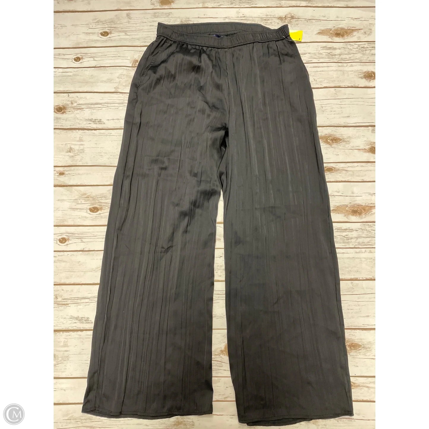Pants Wide Leg By Gap In Black, Size: L
