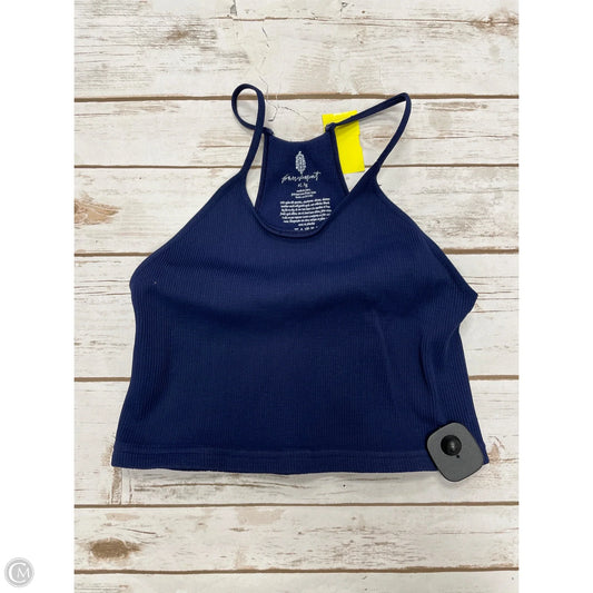 Athletic Tank Top By Free People In Navy, Size: Xl