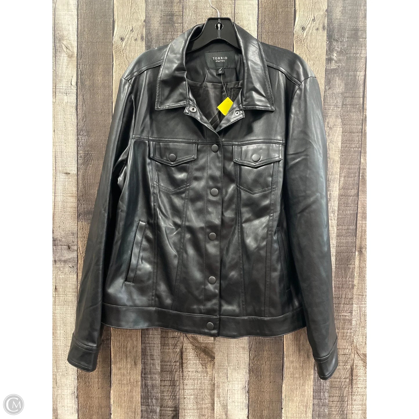 Jacket Other By Torrid In Black, Size: 2x