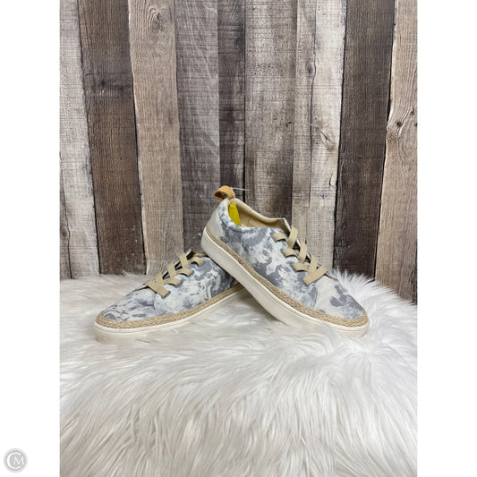 Shoes Flats By Spenco In Tie Dye Print, Size: 9