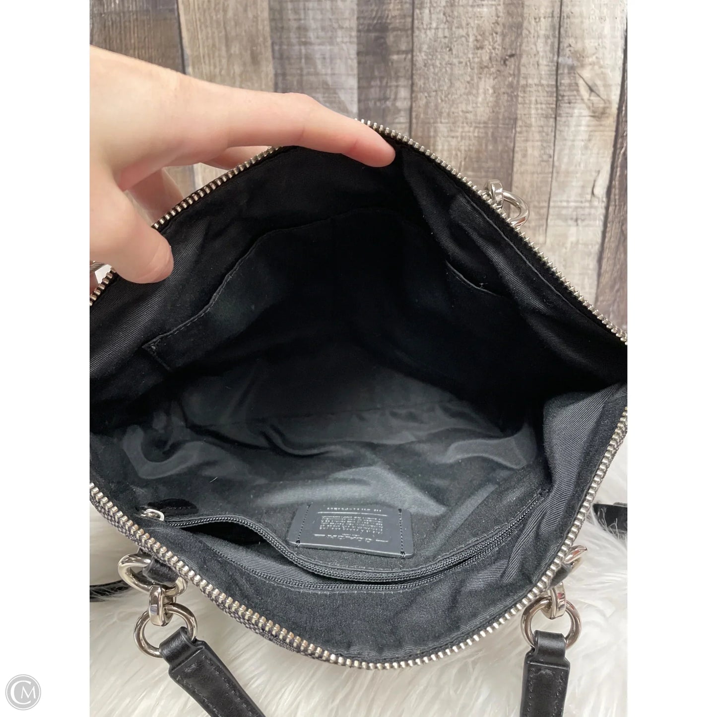 Crossbody Designer By Coach, Size: Medium