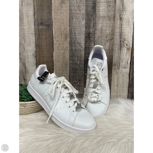 Shoes Athletic By Adidas In White, Size: 8.5