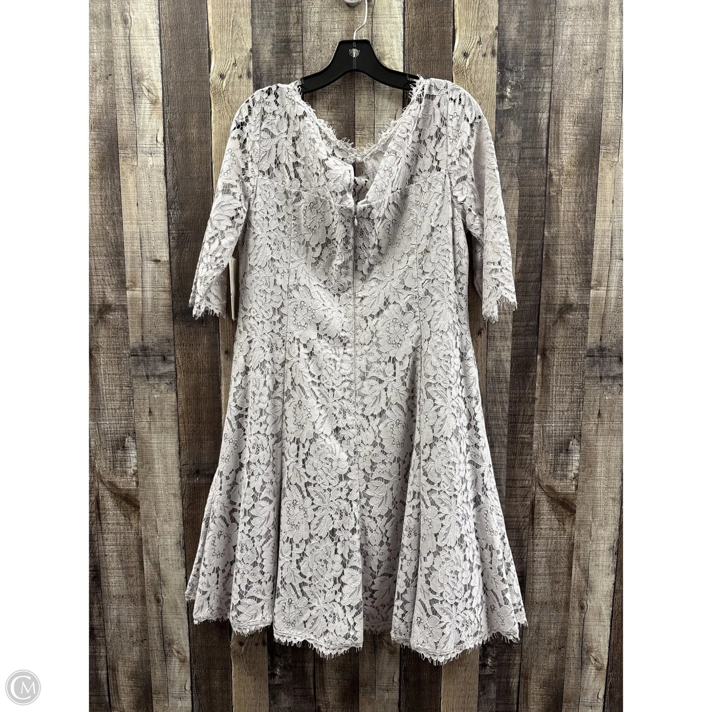 Dress Casual Midi By Eliza J In Purple, Size: 14