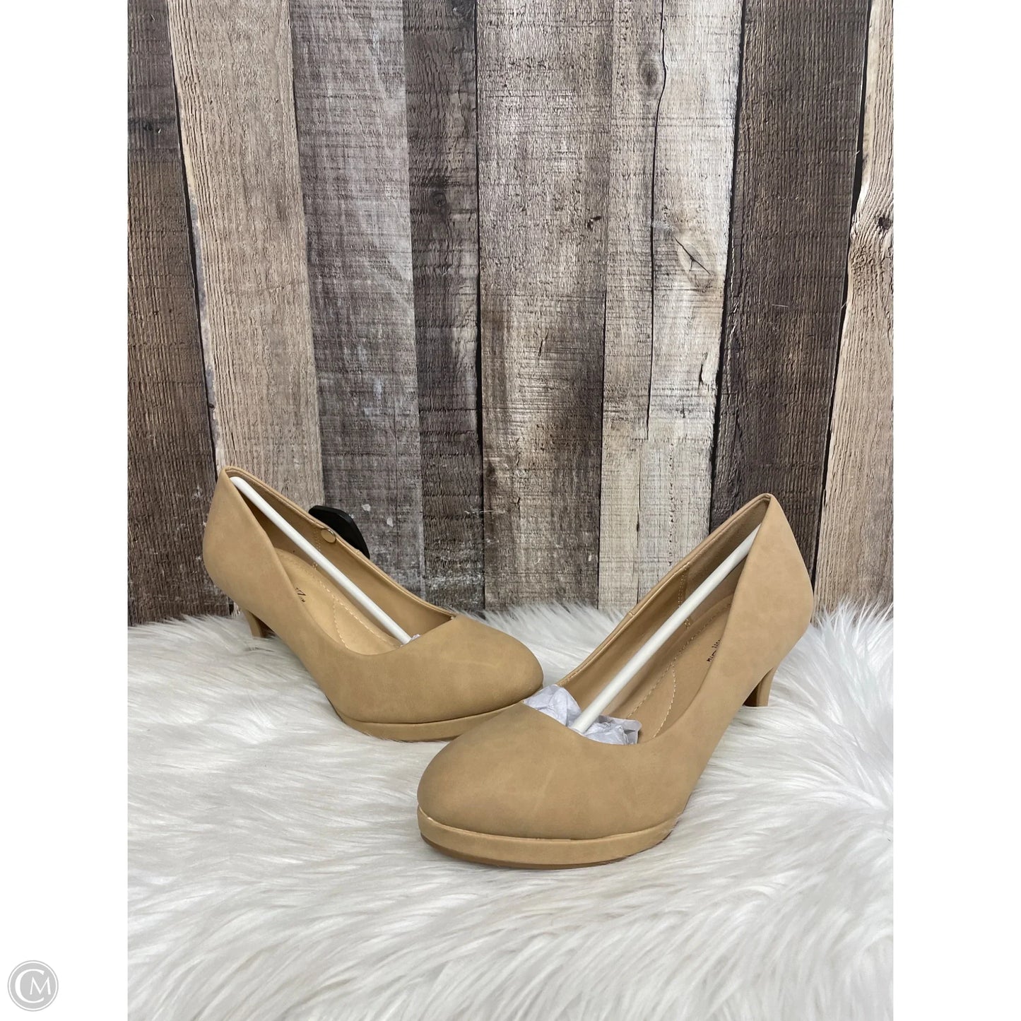 Shoes Heels Stiletto By Solanz In Tan, Size: 8