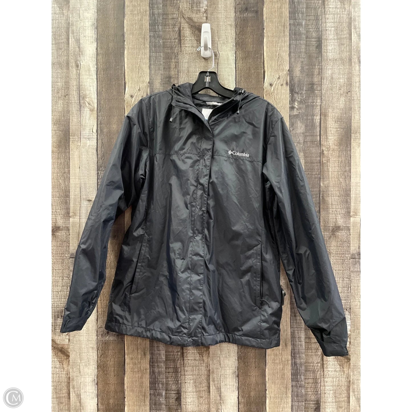 Athletic Jacket By Columbia In Black, Size: L