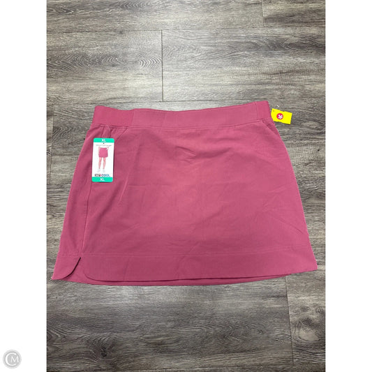 Athletic Skort By 32 Degrees In Mauve, Size: Xl