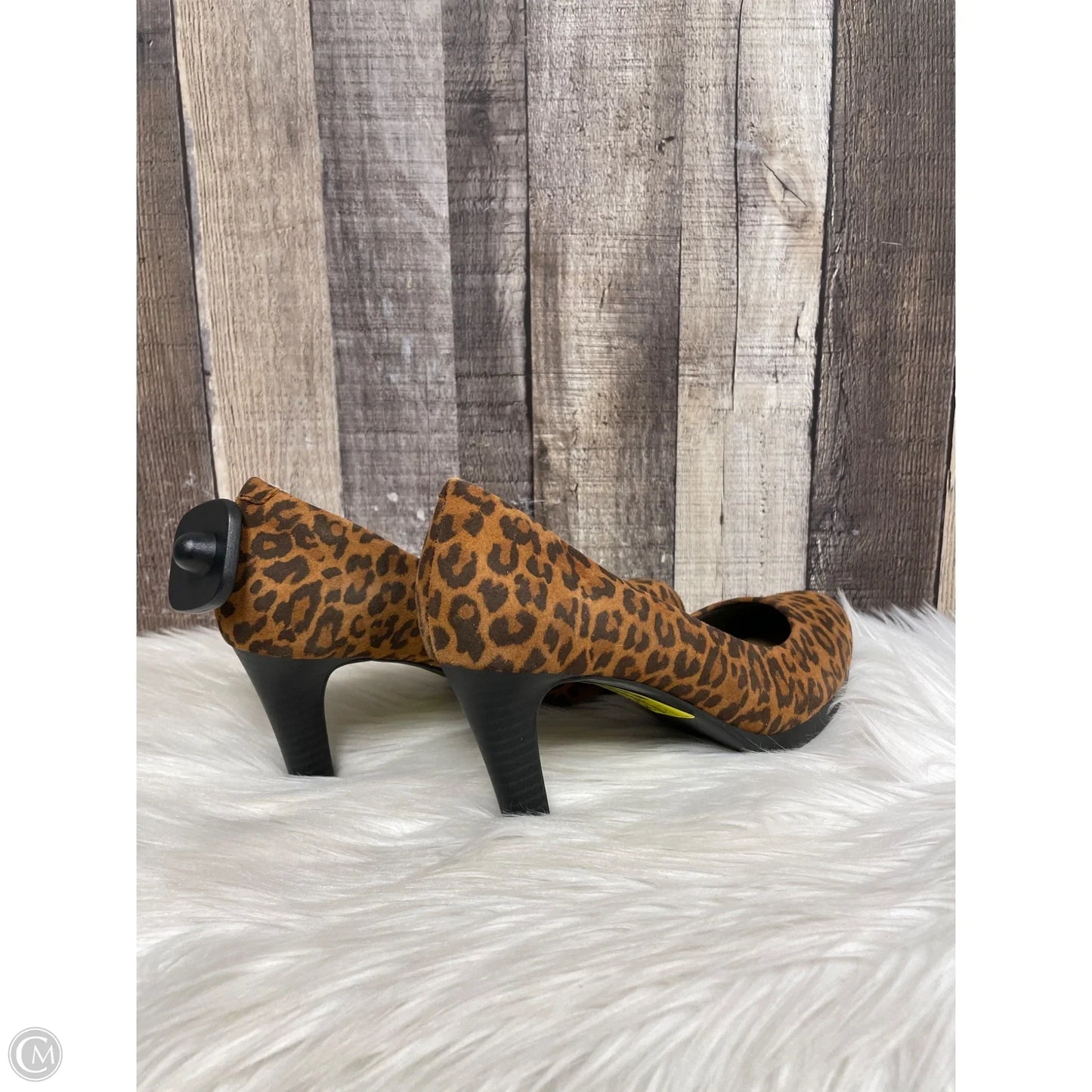 Shoes Heels Stiletto By Clarks In Animal Print, Size: 7.5