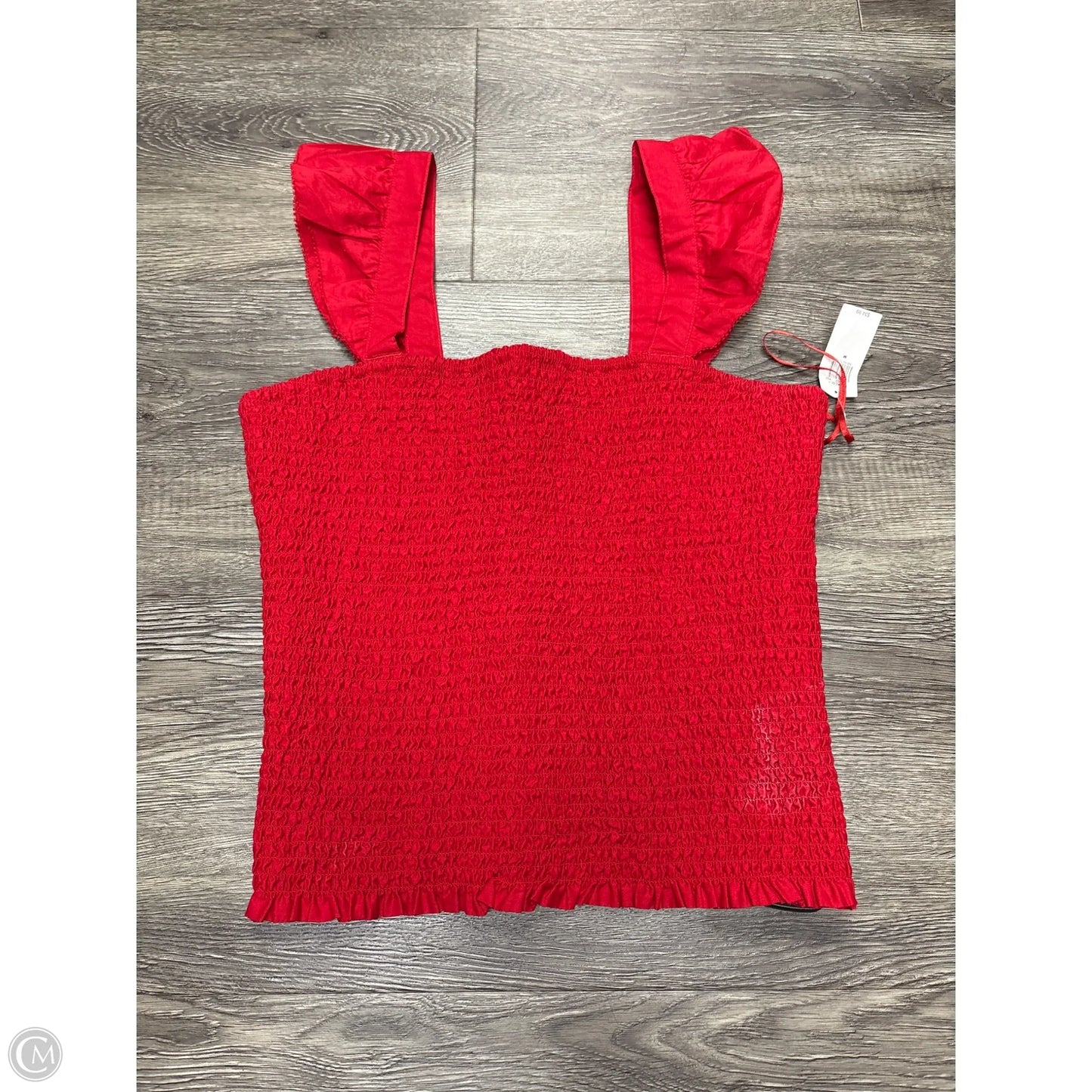 Top Sleeveless By Old Navy In Red, Size: M
