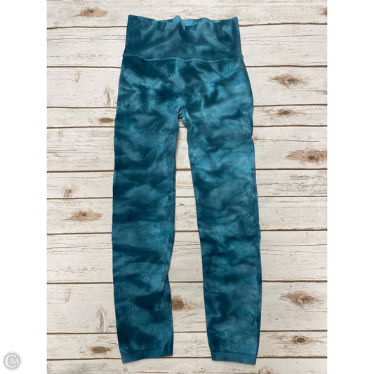 Athletic Leggings By Free People In Teal, Size: M