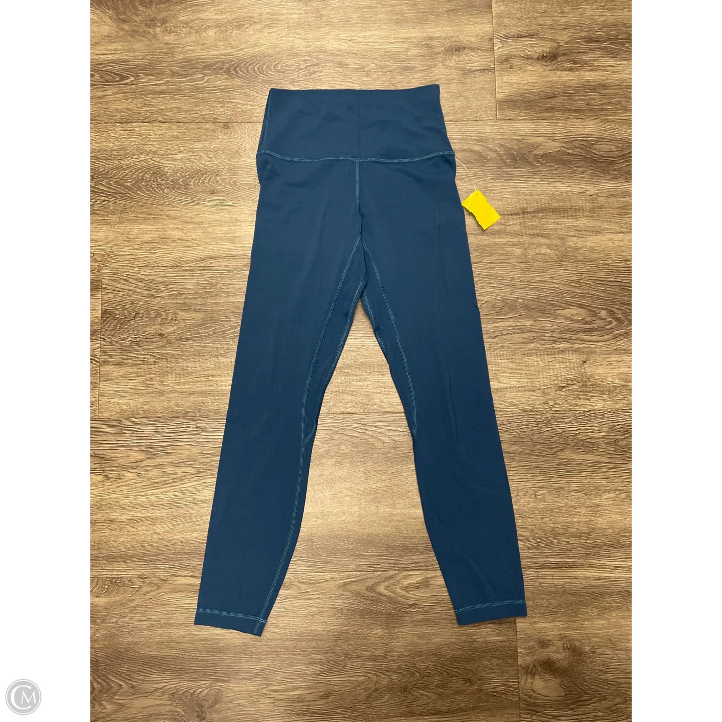 Athletic Leggings By Lululemon In Blue, Size: 4