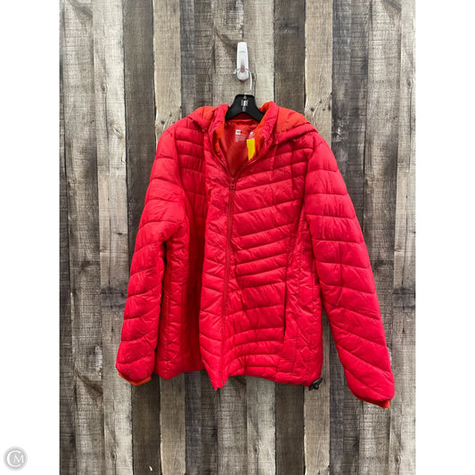 Coat Puffer & Quilted By Xersion In Red, Size: Xl