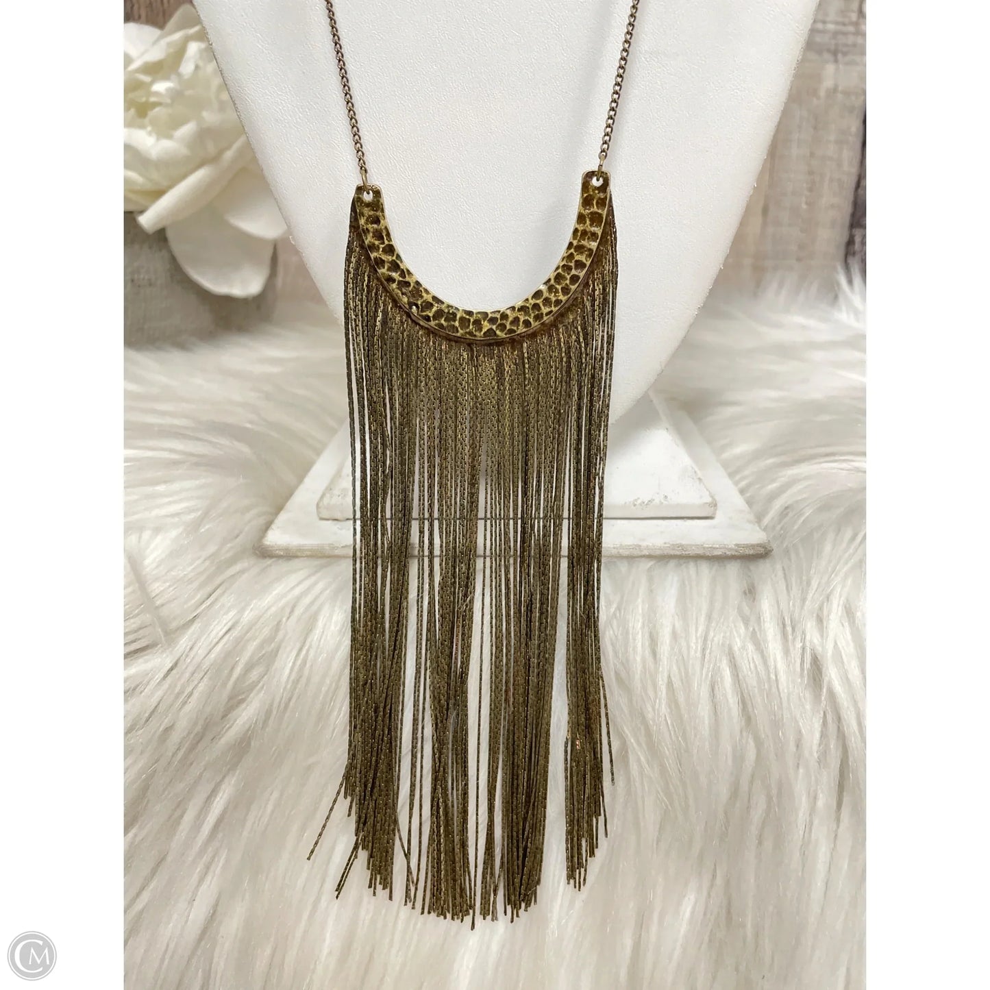 Necklace Statement By Cmf