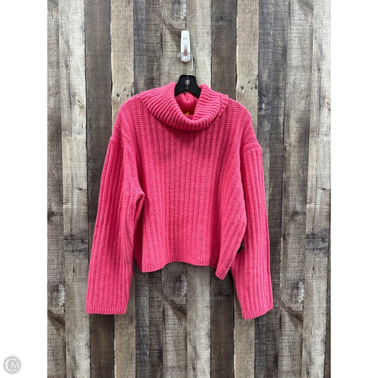 Sweater By Universal Thread In Pink, Size: L