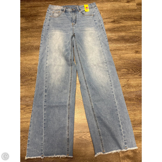 Jeans Wide Leg By Cmf In Blue Denim, Size: 12l