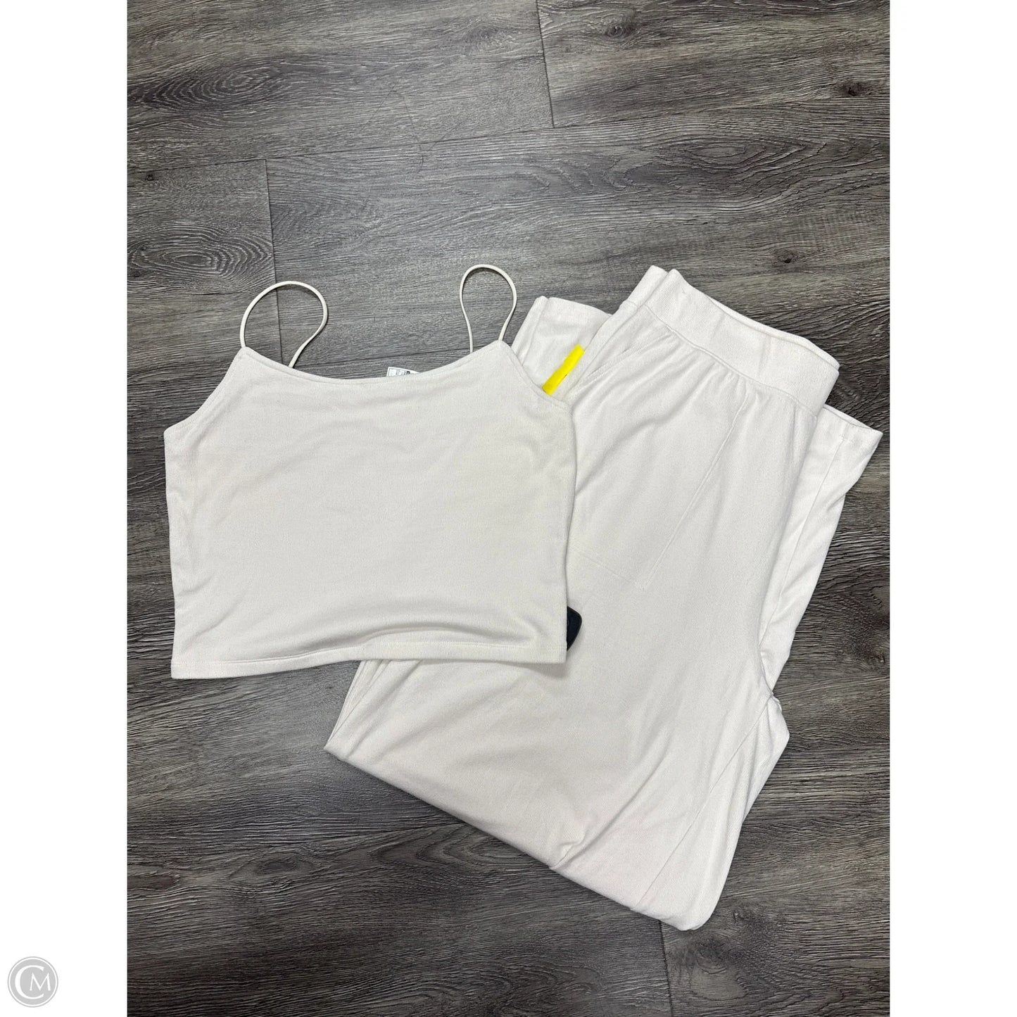 Pants Set 2pc By American Eagle In Ivory, Size: L