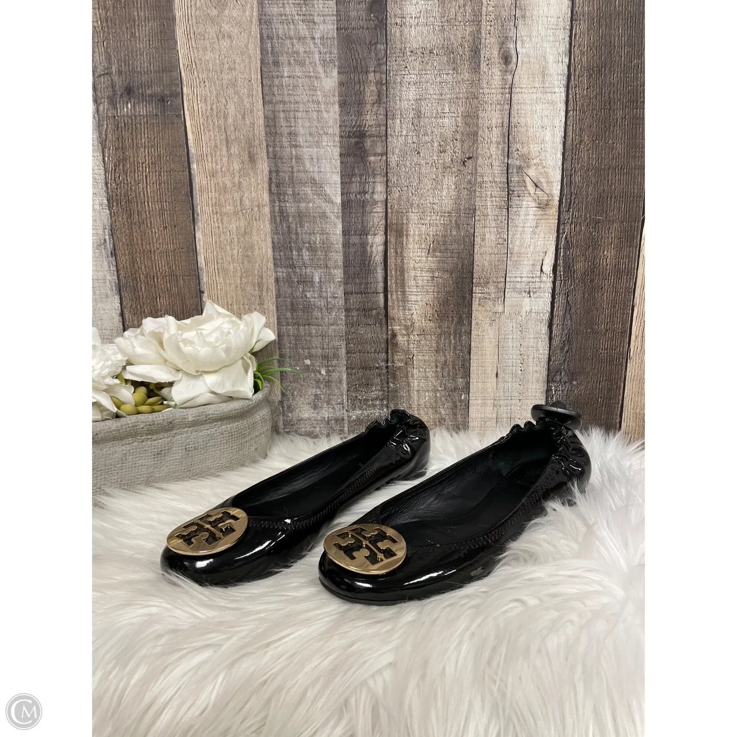 Shoes Designer By Tory Burch In Black, Size: 8.5