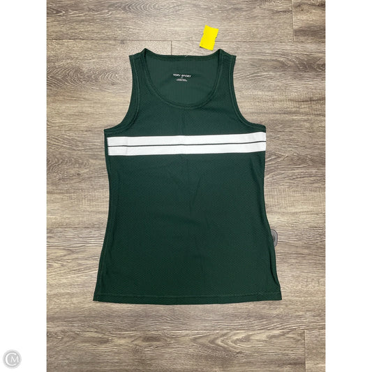 Athletic Tank Top By Tory Burch In Green, Size: S