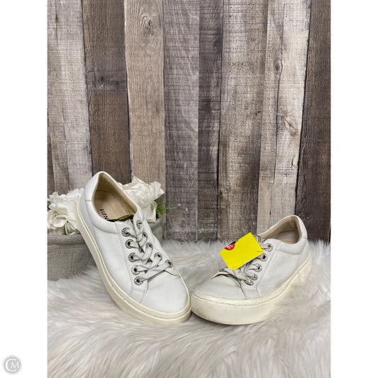 Shoes Sneakers By Vaneli In Ivory, Size: 8