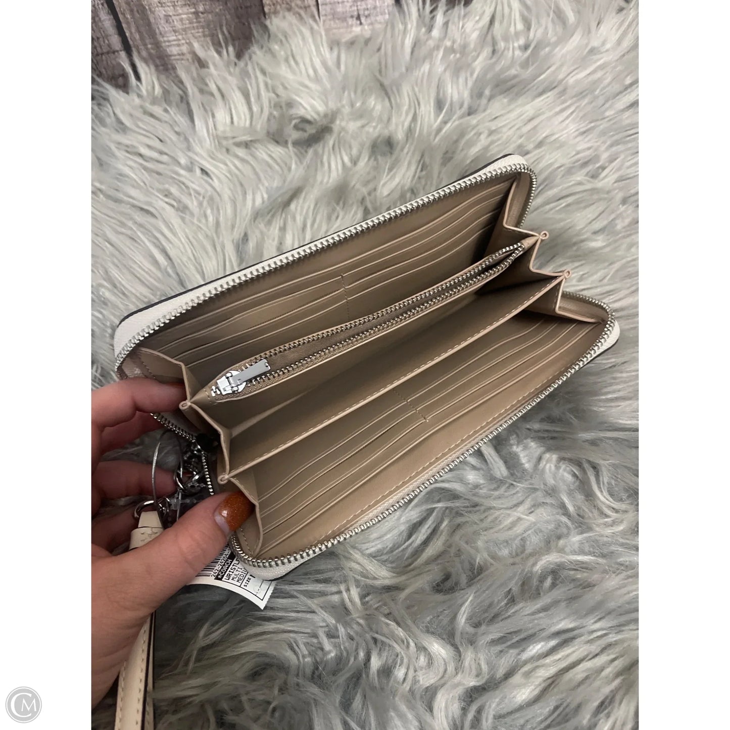 Wristlet Designer By Coach, Size: Medium