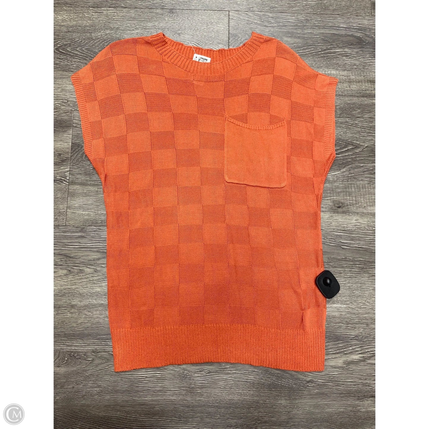 Top Sleeveless By Cmf In Orange, Size: S