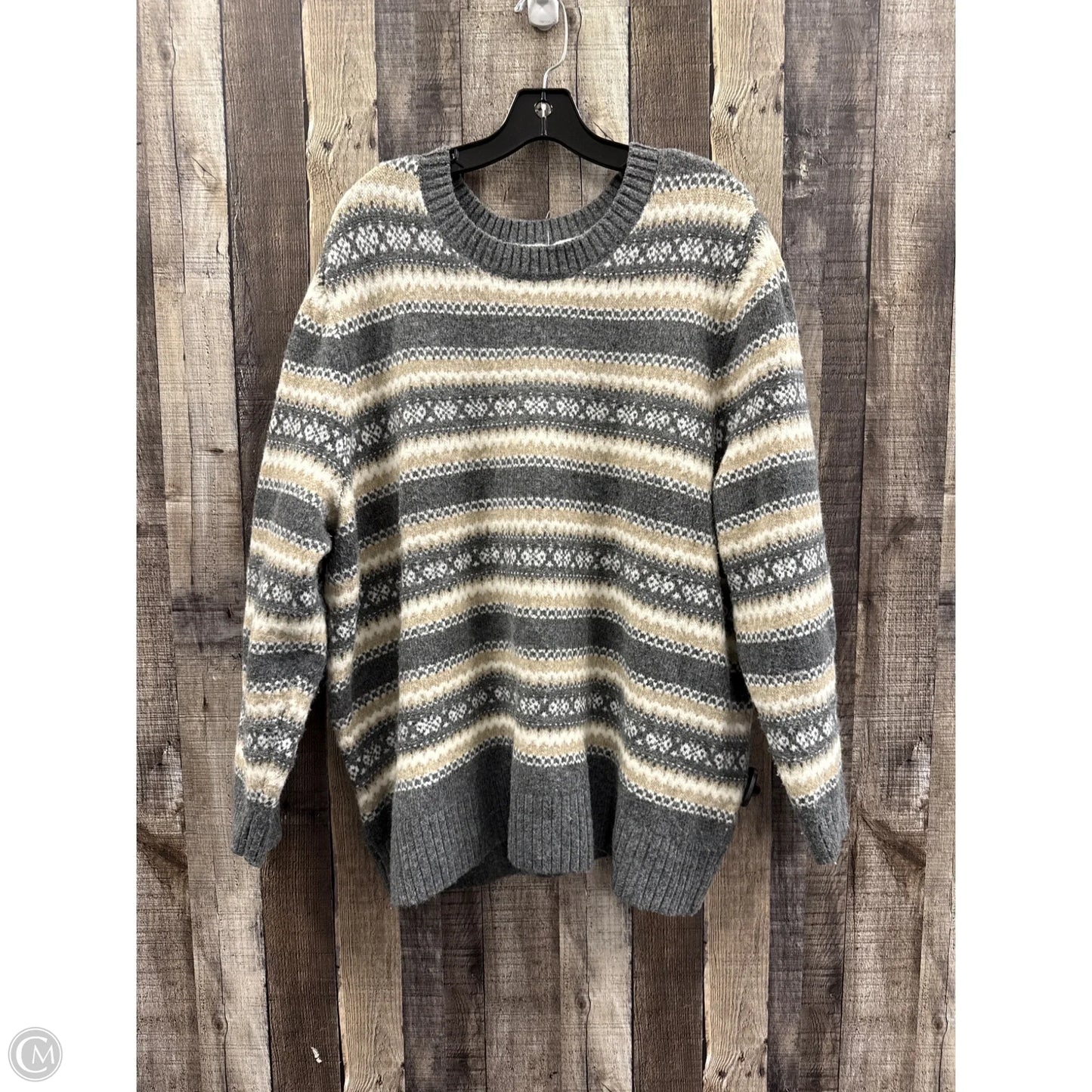 Sweater By Croft And Barrow In Multi-colored, Size: 3x