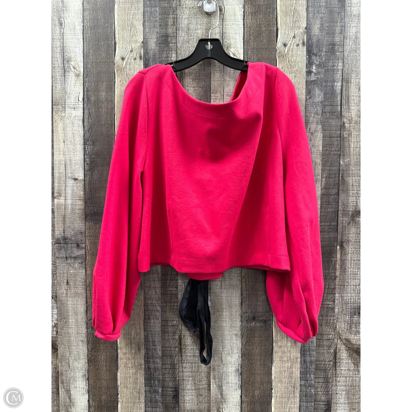 Top Long Sleeve By Maeve In Pink, Size: Xl