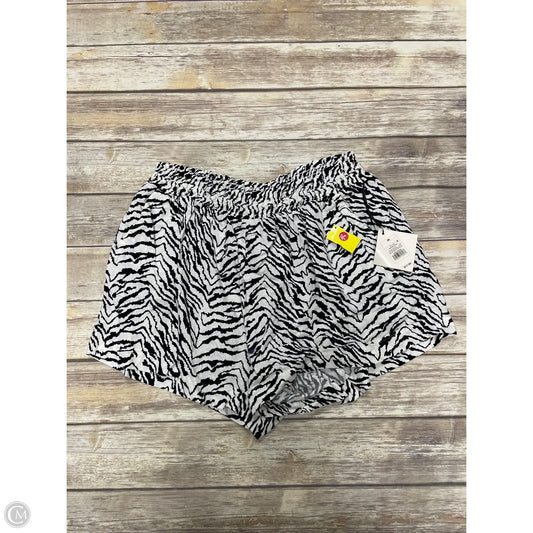 Shorts By Ava & Viv In Black & White, Size: 2x