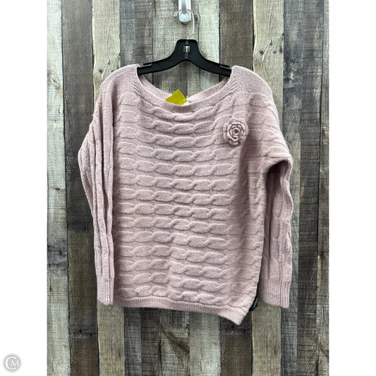Sweater By Cme In Pink, Size: L