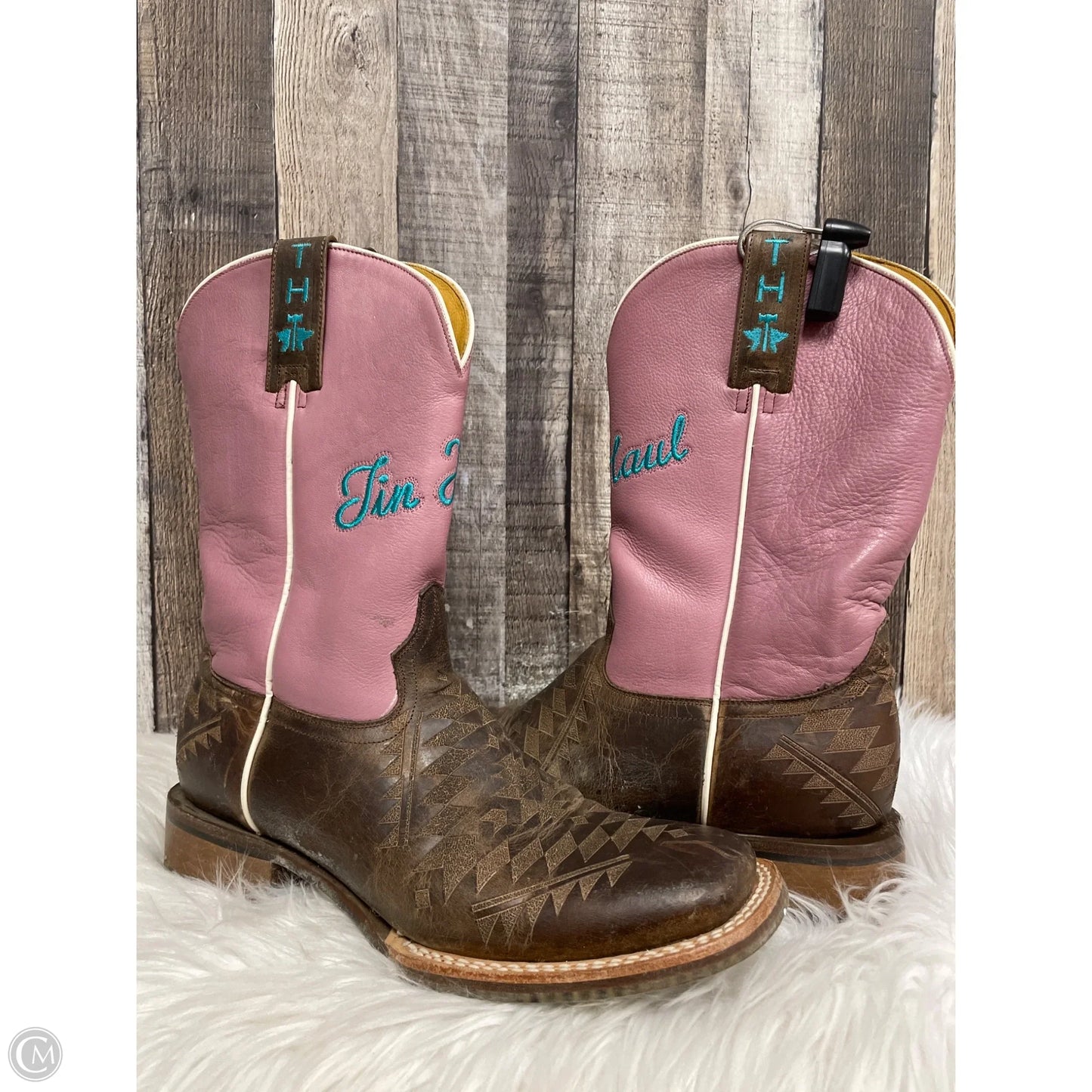 Boots Western By Cmc In Multi-colored, Size: 9.5