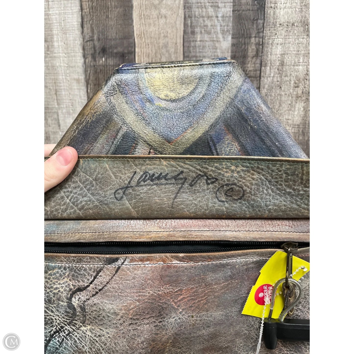 Backpack Leather By Cmc, Size: Medium