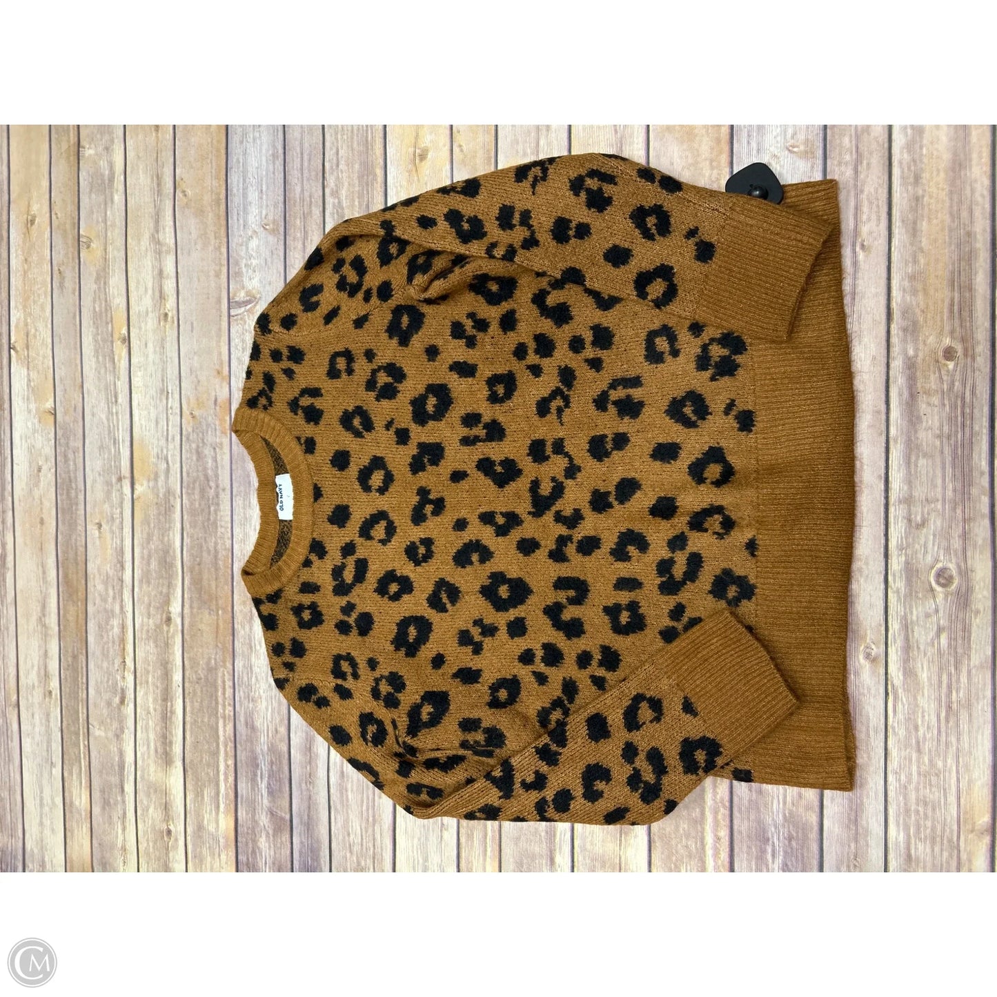Sweater By Old Navy In Animal Print, Size: L