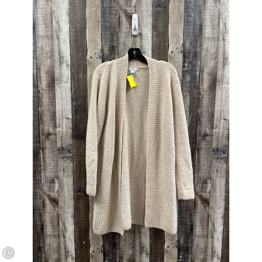 Sweater Cardigan By Old Navy In Tan, Size: M