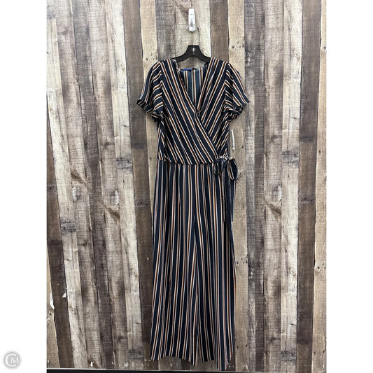 Jumpsuit By Apt 9 In Multi-colored, Size: Xl