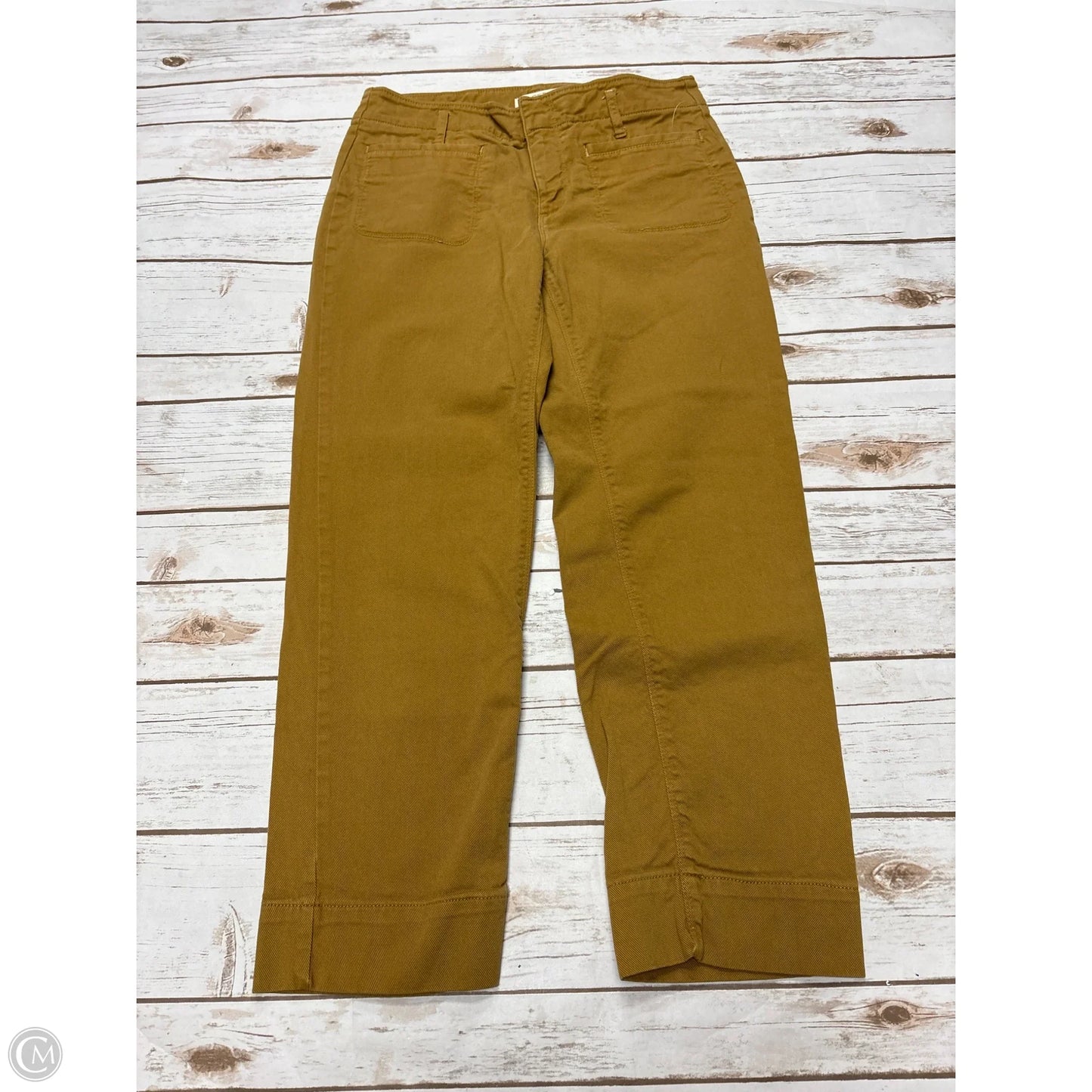 Pants Chinos & Khakis By Loft In Gold, Size: 4