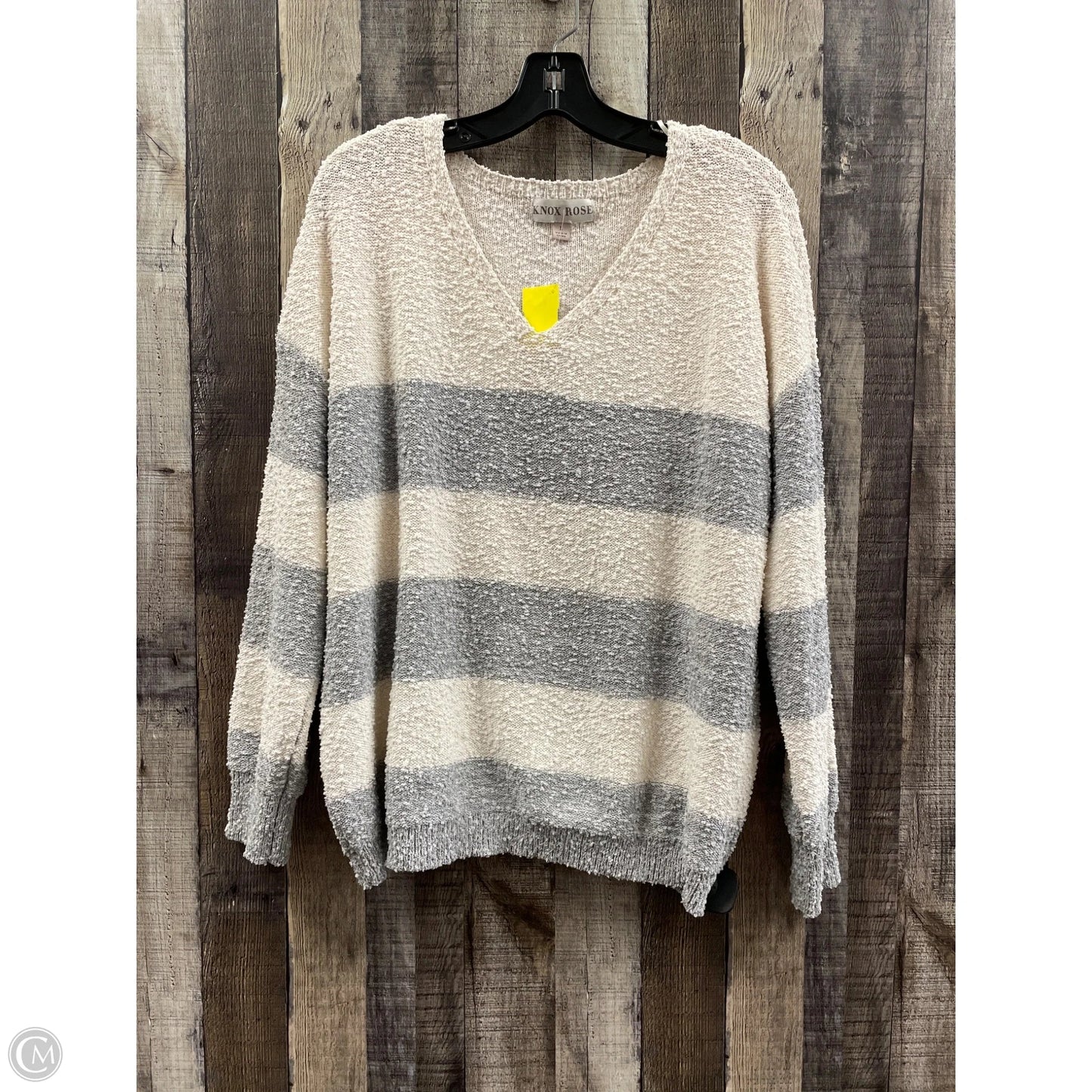 Sweater By Knox Rose In Multi-colored, Size: L