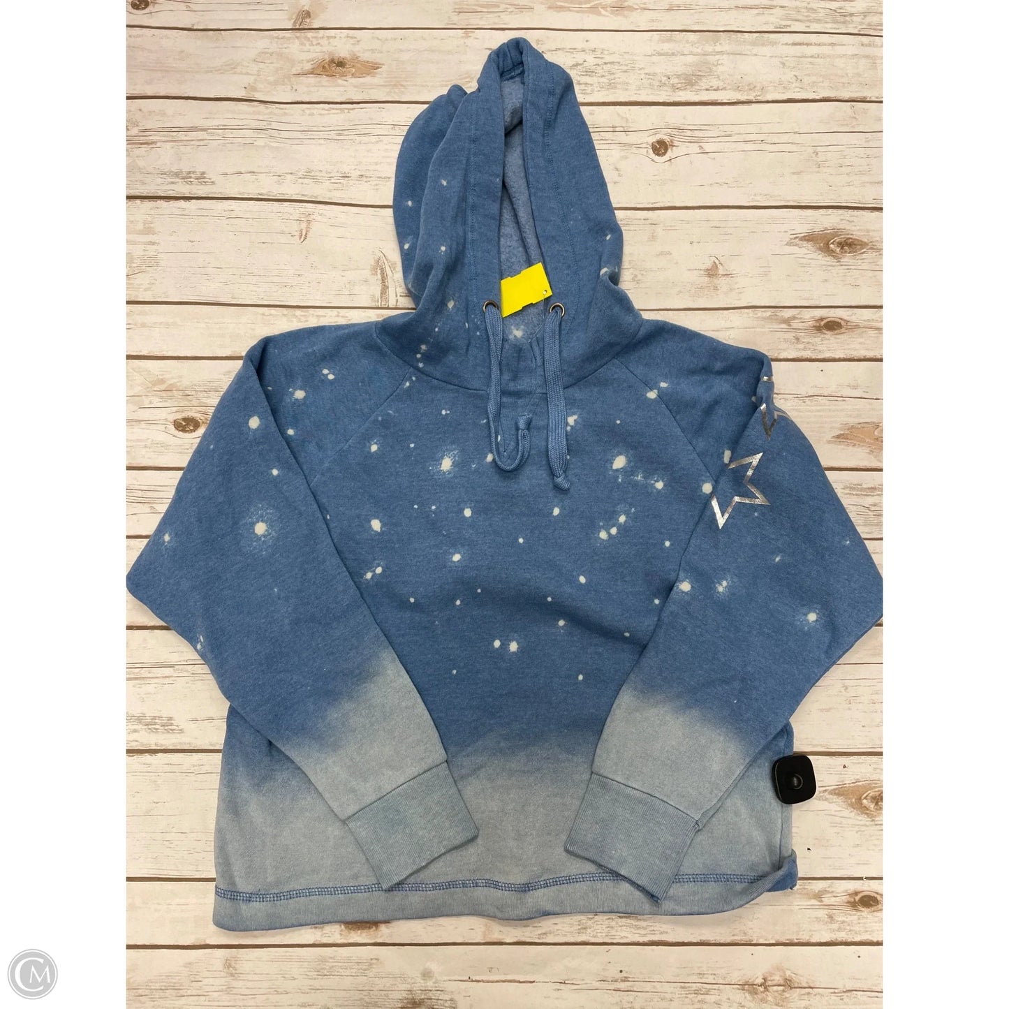 Sweatshirt Hoodie By Vintage Havana In Blue, Size: L